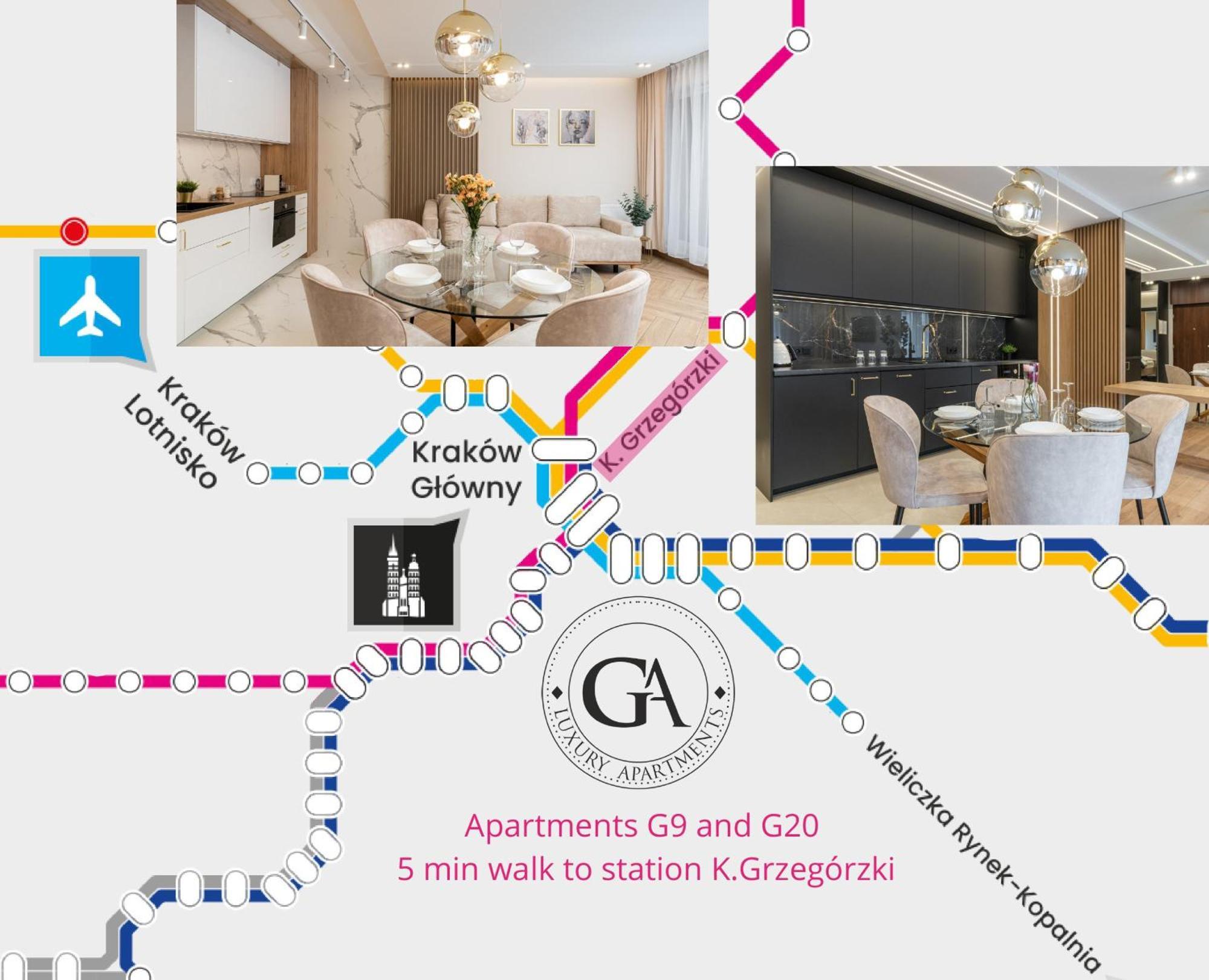קרקוב Ga Luxury Apartments G20 מראה חיצוני תמונה